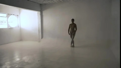 Stock Video A Young Ballerina Dancing In A White Room Live Wallpaper For PC - Free Live Wallpaper