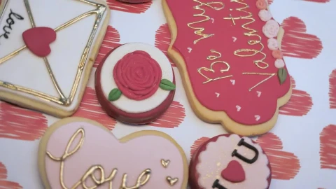 Stock Video A Table With Valentines Desserts Live Wallpaper For PC - Free Live Wallpaper