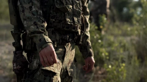 Stock Video A Soldier Smoking In The Countryside Live Wallpaper For PC - Free Live Wallpaper