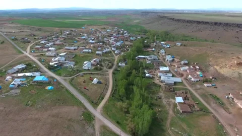 Stock Video A Small Village In The Plain Live Wallpaper For PC - Free Live Wallpaper