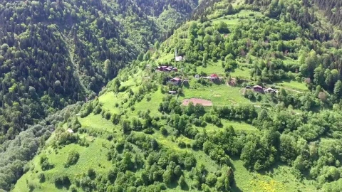 Stock Video A Small Village In The Mountain Live Wallpaper For PC - Free Live Wallpaper