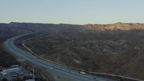 Stock Video A Road That Surrounds An Area Of Small Mountains Live Wallpaper For PC - Free Live Wallpaper