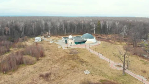 Stock Video A Research Observatory Building In The Woods Live Wallpaper For PC - Free Live Wallpaper