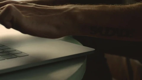 Stock Video A Persons Hands Typing On A Laptop Live Wallpaper For PC - Free Live Wallpaper
