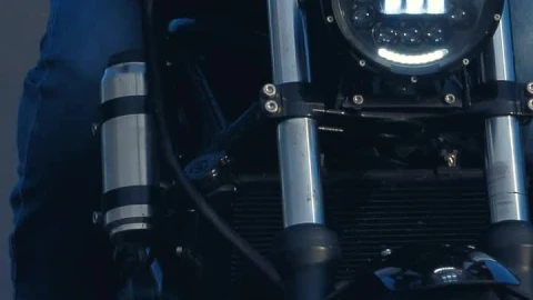 Stock Video A Motorcycle Driven By A Man Live Wallpaper For PC - Free Live Wallpaper