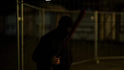 Stock Video A Menacing Gangster With A Baseball Bat Live Wallpaper For PC - Free Live Wallpaper