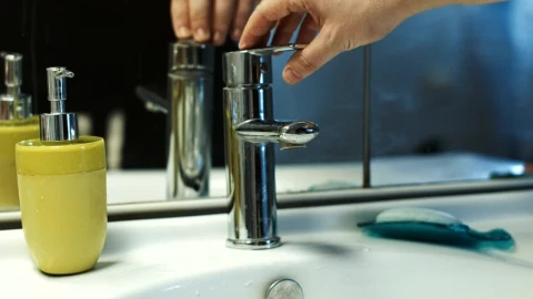 Stock Video A Man Washing His Hands In The Bedroom Live Wallpaper For PC - Free Live Wallpaper