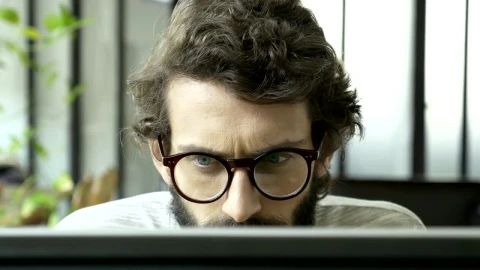 Stock Video A Man Focused On Reading Live Wallpaper For PC - Free Live Wallpaper