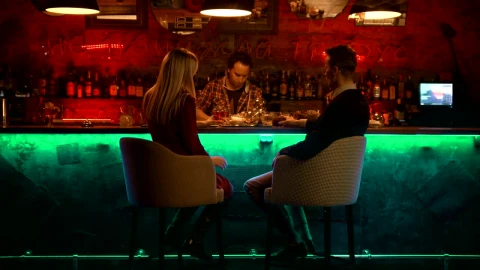 Stock Video A Man And A Woman Having A Date At A Live Wallpaper For PC - Free Live Wallpaper