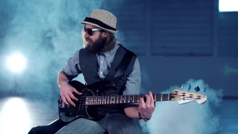 Stock Video A Guitar Player With A Hat Live Wallpaper For PC - Free Live Wallpaper