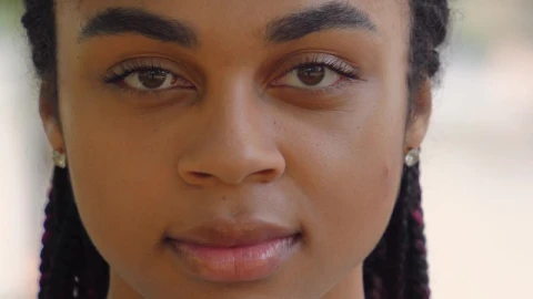 Stock Video A Girls Face In Detail While Smiling Live Wallpaper For PC - Free Live Wallpaper