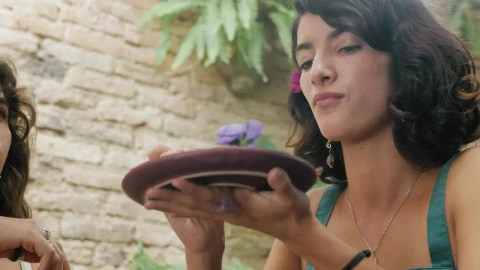Stock Video A Girl Giving Her Friend A Dessert To Try Live Wallpaper For PC - Free Live Wallpaper