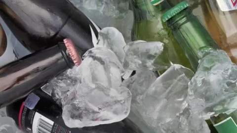 Stock Video Mixkit Beers Inside A Large Ice Chest  Smal Live Wallpaper For PC - Free Live Wallpaper