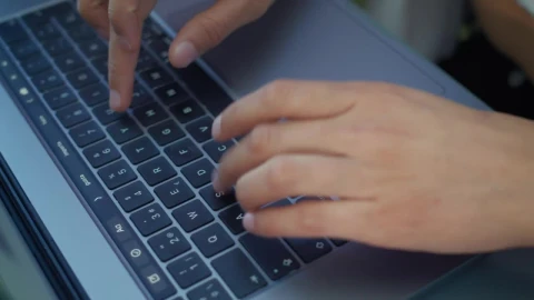 Stock Video Business Woman Concentrating On Her Laptop Live Wallpaper For PC - Free Live Wallpaper