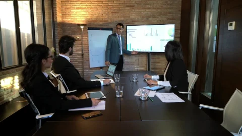 Stock Video Business Meeting In A Room Live Wallpaper For PC - Free Live Wallpaper