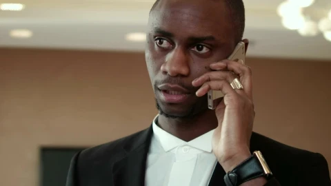 Stock Video Business Man Talking On The Phone Live Wallpaper For PC - Free Live Wallpaper