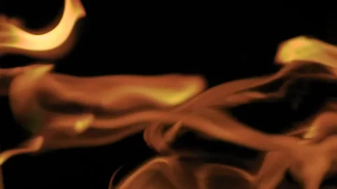 Stock Video Burning Flames With Black Background Live Wallpaper For PC - Free Live Wallpaper