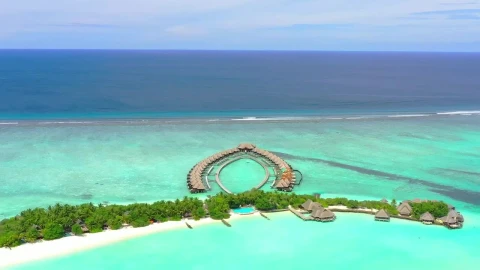 Stock Video Bungalow Stilt Houses Live Wallpaper For PC - Free Live Wallpaper