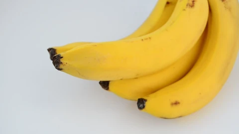 Stock Video Bunch Of Bananas Rotating In A White Space Live Wallpaper For PC - Free Live Wallpaper
