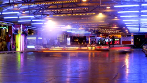 Stock Video Bumper Cars At A Fair Live Wallpaper For PC - Free Live Wallpaper