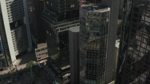 Stock Video Buildings And Skyscrapers In An Aerial Close Shot Live Wallpaper For PC - Free Live Wallpaper