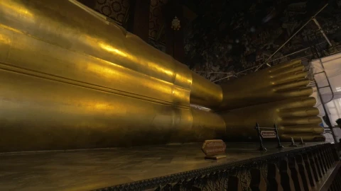 Stock Video Buddha Statue In Bangkok Live Wallpaper For PC - Free Live Wallpaper