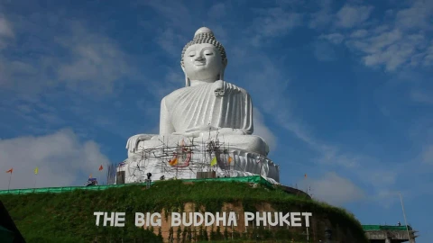 Stock Video Buddha Monument On The Top Of A Hill Live Wallpaper For PC - Free Live Wallpaper