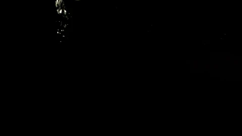 Stock Video Bubbles Under Water On Black Background Live Wallpaper For PC - Free Live Wallpaper