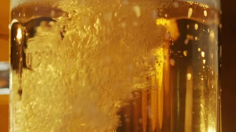 Stock Video Bubbles Rising In A Beer Glass Live Wallpaper For PC - Free Live Wallpaper