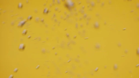 Stock Video Bubbles On A Yellow Background Live Wallpaper For PC - Free Live Wallpaper