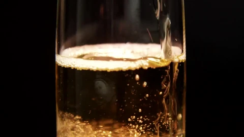 Stock Video Bubbles In A Glass Of Champagne Live Wallpaper For PC - Free Live Wallpaper