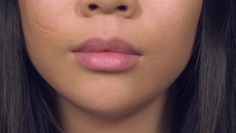 Stock Video Brunette Girl Mouth Smiling Live Wallpaper For PC - Free Live Wallpaper
