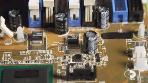 Stock Video Brown Computer Board Live Wallpaper For PC - Free Live Wallpaper