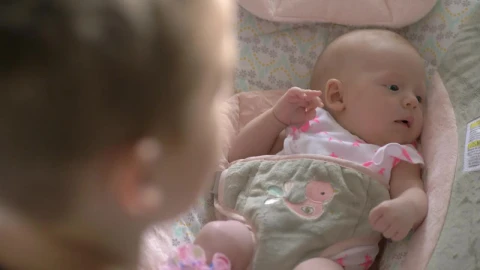 Stock Video Brother With His Newborn Sister Live Wallpaper For PC - Free Live Wallpaper