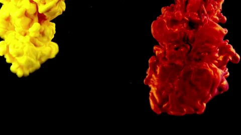 Stock Video Bright Red And Yellow Liquid Forms Live Wallpaper For PC - Free Live Wallpaper