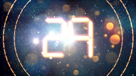 Stock Video Bright Countdown For New Year Live Wallpaper For PC - Free Live Wallpaper