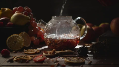 Stock Video Brewing Hot Fruit Tea Live Wallpaper For PC - Free Live Wallpaper