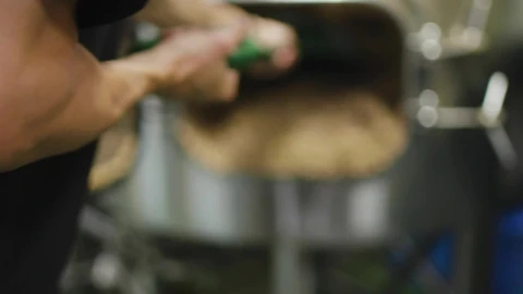Stock Video Brewer Taking Out Barley From A Tank Live Wallpaper For PC - Free Live Wallpaper