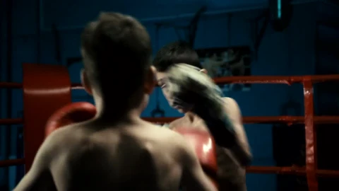 Stock Video Boys Training Box On The Ring Live Wallpaper For PC - Free Live Wallpaper