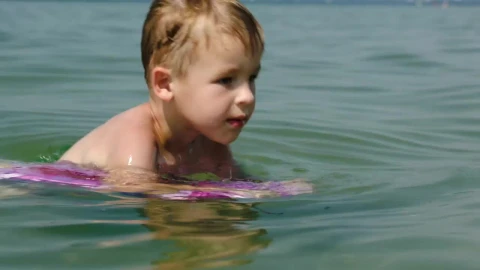 Stock Video Boy Swimming With A Board Live Wallpaper For PC - Free Live Wallpaper