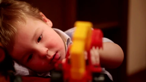 Stock Video Boy Playing With Toy Trucks Live Wallpaper For PC - Free Live Wallpaper