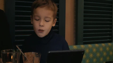 Stock Video Boy Eating A Bowl Of Ice Cream Live Wallpaper For PC - Free Live Wallpaper