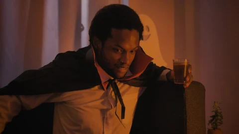 Stock Video Boy Dressed As A Vampire At A Halloween Costume Party Live Wallpaper For PC - Free Live Wallpaper