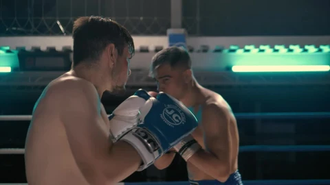 Stock Video Boxer Giving A Direct Hit To His Rival Live Wallpaper For PC - Free Live Wallpaper