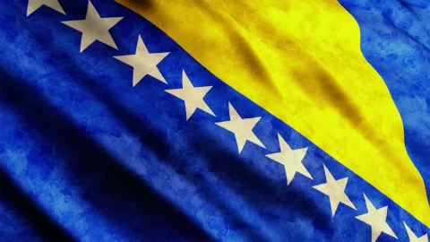Stock Video Bosnia And Herzegovina Flag Live Wallpaper For PC - Free Live Wallpaper