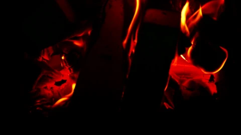 Stock Video Bonfire In Red Flames Live Wallpaper For PC - Free Live Wallpaper