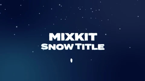 Stock Video Bold Snow Title Live Wallpaper For PC - Free Live Wallpaper