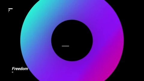 Stock Video Bold Gradient Shape Title Live Wallpaper For PC - Free Live Wallpaper