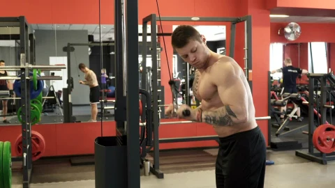 Stock Video Bodybuilder During A Workout Live Wallpaper For PC - Free Live Wallpaper