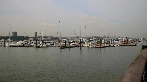 Stock Video Boats Docked In A Harbor Live Wallpaper For PC - Free Live Wallpaper